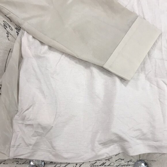 WEEKEND MAX MARA ORDITO SILK FRONT SHIRT - Picture 10 of 10